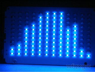 Blue LED Audio Digital Level Meter Display Spectrum Analyzer for