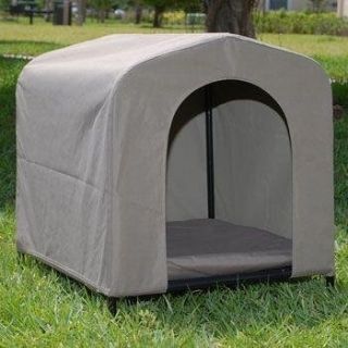  ABO Outback Hound Hut Dog House for Medium Dogs Up to 35lbs 25 x23 x24