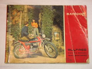  Matador MK3 250 Original Owners Drivers Manual 1967 1969