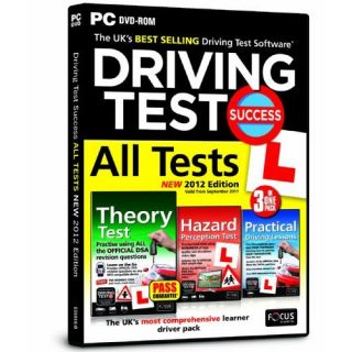 2012 DSA CD Driving Theory Test Success Hazard Perception DVD L Plates