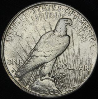 1923 $1 SILVER PEACE DOLLAR NICE LOOK    64396