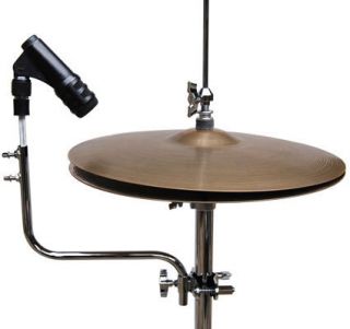 Hi Hat Mic Custom Drum Percussion Hardware Holder Arm Clamp Mount New