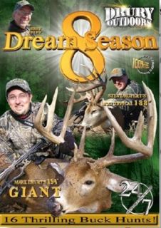 Dream Season 8 Whitetail Deer Hunting DVD Drury Outdoors