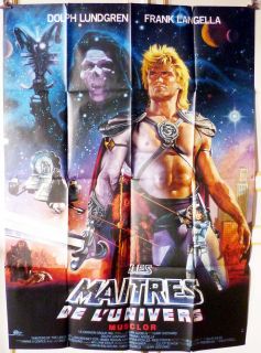 Masters of The Universe 47x63 French 1987 Dolph Lundgren