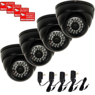 4X Vandal Proof Dome Security Camera with Sony CCD Effio Outdoor Day