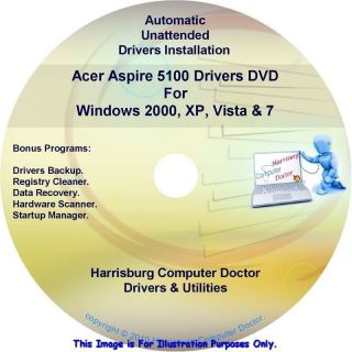 Acer Aspire 5100 Drivers Restore Disc Disk DVD