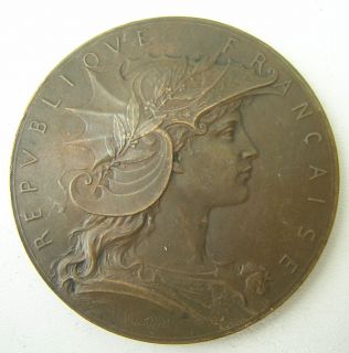 FRENCH MARIANNE SHOOTING CONTEST MEDAL by DUBOIS