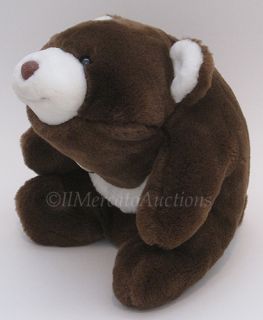 Vtg 1980 Gund Dark Brown Snuffles Bear Plush Stuffed Animal Toy Chest