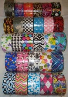 Duck Brand Duct Tape Patterned 30 Choices to Choose From