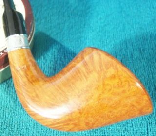 NEW UNSMOKED! Don Carlos 3/4 BENT LARGE DUBLIN FREEHAND ITALIAN Estate