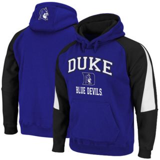 Duke Blue Devils Duke Blue Black Playmaker Pullover Hoodie Sweatshirt