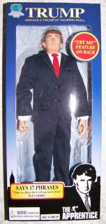 Donald Trump 12 Talking Doll with 17 Phrases in Stock
