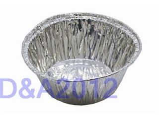 60pcs Disposable Aluminum Foil Baking Cups Muffin Ramekins Cupcake
