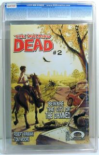 The Walking Dead Number 1 October 2003 First Print CGC Graded 9 6