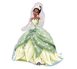 Disney Princess Tiana from Princess and the Frog shaped 32 mylar foil