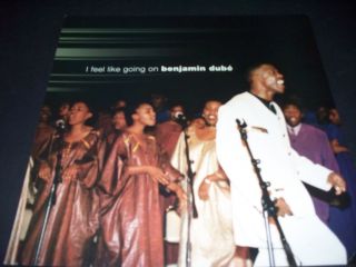 Benjamin Dube Album Poster Flat RARE Praise Jehovah