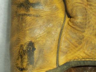 vintage dubow chicago baseball glove early 1900 s