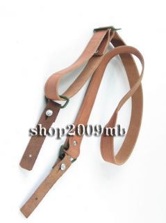 Durable Military Type Rifle Leather Sling Webbing