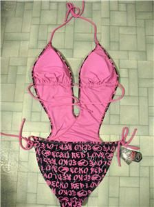 YOU ARE BIDDING ON A BRAND NEW WITH TAGS ECKO RED MONOKINI SWIMSUIT IN