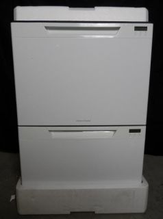  Paykel DD24DCTW6V Semi Integrated Double Drawer Dishwasher