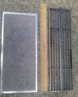  Air Downdraft Vent Cover and Grease Filter for Electric Range