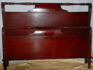  Mahogany Bed in Colonial Revival Style C 1930 1950