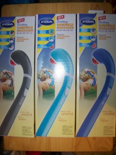 Dr Scholls Soothing Handheld Vibrating Massager Infrared Heat