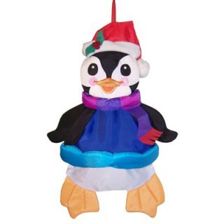 Holiday Christmas Penguin Wind Friend Windsock Outdoor Holiday Wind