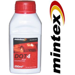 Mintex DOT4 Synthetic Brake Clutch Fluid 250ml Dot 4