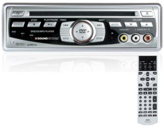  SDVD250TV Car Universal Mount DVD/CD/ 1Din Video Player w/Remote