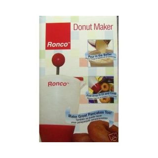 ronco donut maker as seen on tv save time and money making doughnuts