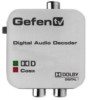 Gefen Dolby Digital to Analog Audio Decoder GTV DD 2 AA