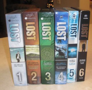 Lost DVD Complete Series All Seasons 1 2 3 4 5 6