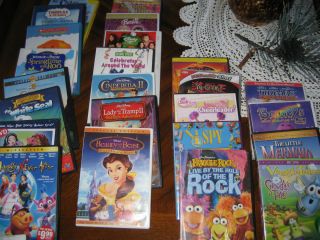 24 DVD Children Young Adultfamily Movie Mixed Lot Disney