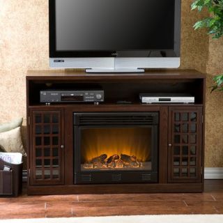 Wildon Home Bismark 50 TV Stand with Electric Fireplace CSN1039E