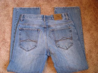 Aeropostale Driggs Slim Bootcut Jeans 30x30 Distressed