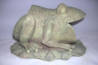 Artistic Toad Frog Creature Gutter Downspout Extension 10”