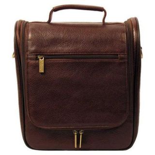 Dr Koffer Upright Toiletry Kit Venetian Leather in Brown