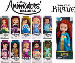 Disney Princess Animator Toddler Animators Doll Belle Rapunzel Snow
