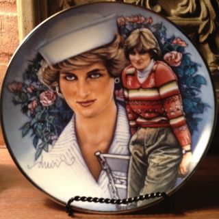 Princess Diana Franklin Mint Collector Plate Shy Di
