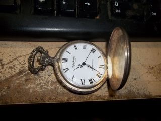 Vintage E Gluck Andre Rivalle 17 Jewel Pocket Watch