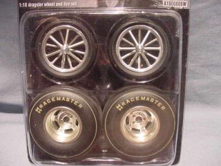 Pure Hell Wheel Tire Set Altered Drag Racing Acme Racemaster NHRA 1 18