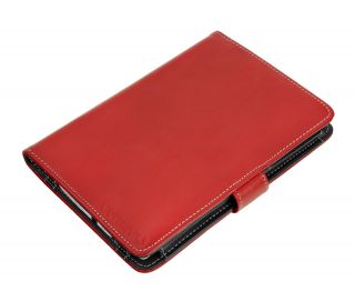  PRS T1 PRS T2 eBook Reader Book Style Leather Cover Case Red