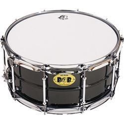   Pie Big Black Brass Snare Drum Tube Lugs Black Chrome 6 5x14 Inches
