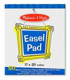 Easel Paper Pad 17x 20 Quality Melissa and Doug