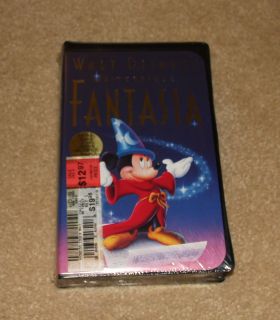 NEW SEALED VHS Walt Disneys Masterpiece Fantasia