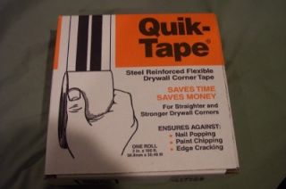 11 Box Quik Tape Steel Reinforced Flexible Tape Drywall
