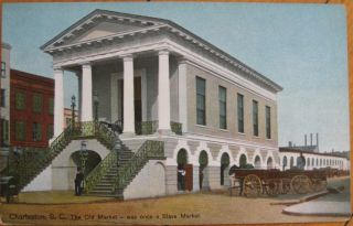 1910 PC Old Slave Market Charleston South Carolina SC