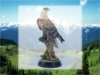  Majestic Mountain Bald Eagle Statue