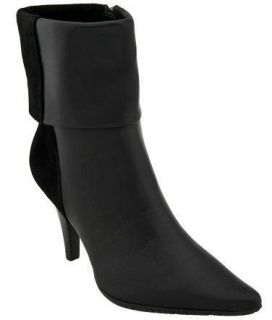 New Reaction by Kenneth Cole DonT Let Me Go Black Boot Womens Shoe 7
